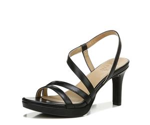 Naturalizer Sandalo donna con tacco Brenta, Nero, 43 EU