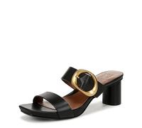 Naturalizer Women's Ida Heeled Sandal, Pelle nera, 4 UK Wide