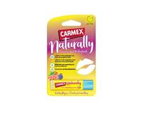 Carmex Balsamo per le labbra, Naturally frutti rossi, 4,25 g. Idrata, ammorbidisce e calma in modo naturale.