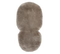 Naturally Sheepskins Fodera per carrozzina in pelle di pecora tosata di lusso, 100% naturale, vestibilità universale, traspirante, termoregolante, facile da pulire (talpa)