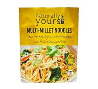 Naturally Yours Noodles Multi-Millet | 100% Natural & Vegetarian | Easy & Instant to Cook | No Preservative Artificial Flavours, Colours or MSG | 180g