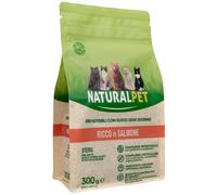 NaturalPet Cat Sterilised Salmone - Salmone 300 gr - Crocchette naturali cane - 1° ORDINE? scegli lo sconto BZR5 / BZR20 + 200 punti fedeltà