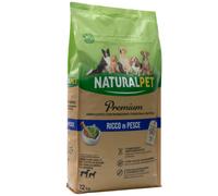 NaturalPet Premium Adult Medium/Large Pesce - 12 Kg - Crocchette naturali cane - 1° ORDINE? scegli lo sconto BZR5 / BZR20 + 200 punti fedeltà