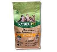 NaturalPet Premium Senior All Breeds Pollo e riso - 3 Kg - Crocchette naturali cane - 1° ORDINE? scegli lo sconto BZR5 / BZR20 + 200 punti fedeltà