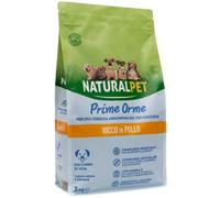NaturalPet Puppy Prime Orme Medium/Large Pollo - Pollo 3 Kg - Crocchette naturali cane - 1° ORDINE? scegli lo sconto BZR5 / BZR20 + 200 punti fedeltà