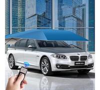 Naturalpowev Copriauto Impermeabile per Tutte Le Condizioni, Ombrello per Auto Automatico con Telecomando e Design Antifurto, Posto Auto Coperto Pieghevole per la Maggior Parte dei Modelli,5.2m