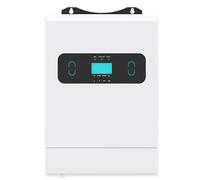 Naturalpowev Inverter Solare da 3300 W, Inverter a Onda sinusoidale Pura, convertitore per Camper Fuori Rete Solare per Famiglie, Adatto per batterie al Piombo e al Litio,48V