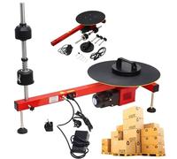 Naturalpowev Macchina Imballatrice Elettrica con Pellicola Estensibile, Avvolgitrice per Pallet con Tavola Girevole da 40cm, velocità 30 Giri/Min, per Cartone e Stazioni di Corriere Sicure