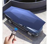 Naturalpowev Ombrello Automatico per Auto, Tenda Pieghevole Automatica 2 in 1 con Telecomando, tettoia per Posto Auto Coperto per la Maggior Parte dei Modelli, Leggero e Facile da trasportare,4.8m