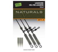Naturals Leadcore Heli Rig Leaders Nessuno