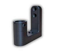 Naturalspring® Supporto da parete per antenna compatibile con Segway Navimow i105E i108E i210E AWD H500E H800E H1500E H3000E GNSS Antenna 2 in 1 Fissaggio Nero
