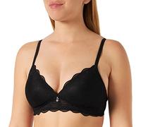 Naturana 5194 Reggiseno Imbottito, Nero, 1A Donna