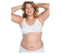 Naturana 86545 Reggiseno Senza Ferretto, Bianco (White 300), 3E (Taglia Produttore: 36E) Donna