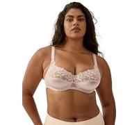 Naturana Raso e Pizzo Reggiseno con Ferretto No Imbottito Coppa Piena Quotidiano