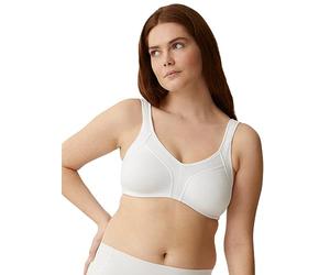 Naturana Reggiseno Minimser Soft Cup Minimizer, Bianco, 7C Donna