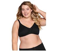 Naturana Soft Cup Bra Reggiseno, Black, 38DD Donna