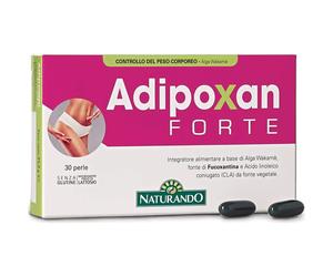 Naturando Adipoxan Forte 30 Capsule Da 31,9 gr - Integratore Per Il Controllo Del Peso Zona Addominale