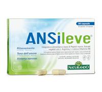 NATURANDO ANSILEVE 30 CAPSULE - Integratore alimentare per favorire il rilassamento e il benessere mentale.