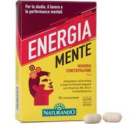 Naturando Energia Mente 30 Compresse