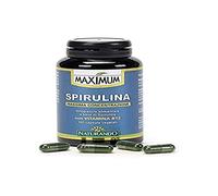 Naturando Maximum Spirulina 100 Capsule Integratore contro Stanchezza e Affaticamento