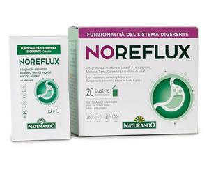 Naturando Noreflux 20 Bustine. Rimedio Naturale contro I Ritorni Acidi