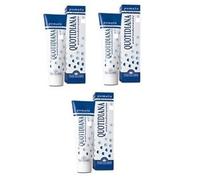 NATURANDO - QUOTIDIANA ANTIODORANTE CREMA 3 CONFEZIONI DA 75 ML deodorante, rinfrescante, lenitiva e antiodore - [KIT CON SAPONETTA NATURALE QUIZEN IN OMAGGIO]