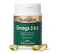 Naturando I Naturoli - Omega 3-6-9 Integratore Alimentare, 50 Capsule