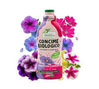 NaturaOrganica Concime Biologico per Petunie e Surfinie 750 mL Fertilizzante