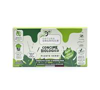 NaturaOrganica | Concime Biologico per Piante Verdi in Fiale 50 mL Fertilizzante Naturale Specifico per Piante Verdi Super Concentrato 10 Fialette da 5 mL Concime per Piante in Fiale