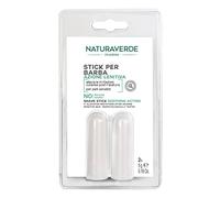 Naturaverde | 2 Stick Allume di rocca - Dopobarba Uomo, 2x5g | Stick per Barba ad Azione Lenitiva, per Pelli Sensibili, 100% Naturale