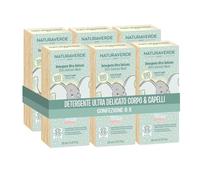 Naturaverde | Baby-BIO- Disney- Detergente Corpo& Capelli, Ultra Delicato, 6x200ml