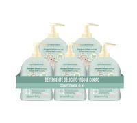Naturaverde | Baby-BIO- Disney- Detergente Delicato, Viso& Corpo, 6x 200ml
