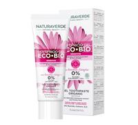 Naturaverde | BIO - Dentifricio ECO BIO Sensitive, 75ml | con Estratto di Echinacea e Fico d'India, per Denti e Gengive Sensibili, 0% Fluoro