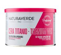 Naturaverde Cera Depilatoria Professionale Liposolubile con Biossido di Titanio 400 ml
