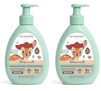 NATURAVERDE - Disney Baby Bambi, Shampoo Ultra Delicato 250ml, Estratti di Avena e Camomilla, Deterge Pelle e Capelli del Bebè (Confezione da 2)