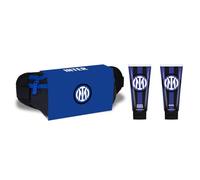Naturaverde | INTER Gift Set 2023 "Marsupio", Cofanetto Regalo con Shampoo 100ml, Gel Doccia 100ml e Marsupio con Logo Inter