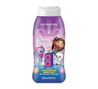 NATURAVERDE Kids - Bagnoschiuma Gabby's Dollhouse 250ml, Formula Delicata con Estratto di Camomilla, Dermatologicamente Testato