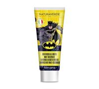 NATURAVERDE Kids -BATMAN Dentifricio Bambini Gusto Menta Dolce 75ml, Formula Delicata per Bambini, Previene le Carie