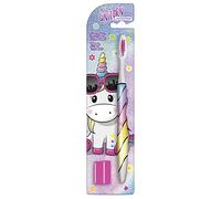 Naturaverde | Kids - Be a Unicorn - Spazzolino con Setole Medie per Bambini, Spazzolino da Denti Divertente per Bimbi, Spazzolino Unicorn