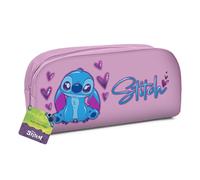 Naturaverde| Kids- Disney Stitch - Confezione Regalo, Shampoo 100 ml, Bagnoschiuma 100 ml + Beauty Case Stitch