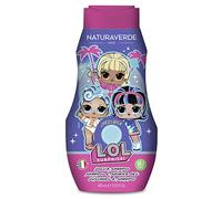 Naturaverde | Kids - L.O.L. Surprise! - Doccia Shampoo per Bambini, 400ml | con Sorpresa, Sapone per Corpo e Capelli, Prodotti per Igiene Bambini, con Burro di Karité ed Estratto di Fiordaliso BIO