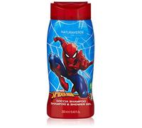 Naturaverde | Kids - Marvel Spider-Man - Doccia Shampoo per Bambini, Sapone da Doccia per Corpo e Capelli, Prodotti per Igiene Bambini, con Estratto di Avena BIO, 250ml