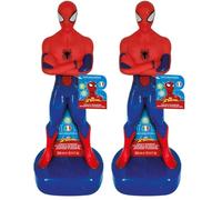 Naturaverde | Kids - Marvel Spider-Man - Docciashampoo Bambini Spiderman 3D, Sapone per Capelli e Corpo, Doccia Shampoo con Estratto di Avena BIO, 300ml (Confezione da 2)