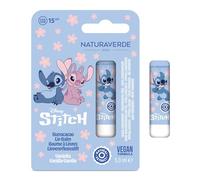 NATURAVERDE Kids -STITCH Burrocacao Vaniglia 5ml, Idratante e Protettivo con SPF 15, Ideale per Bambini