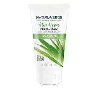 Naturaverde | Natural Beauty - Crema Mani Idratante all'Aloe Vera, per Mani Secche e Screpolate, Ingredienti di Origine Naturale, 75ml