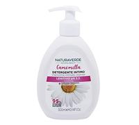 Naturaverde | Natural Beauty - Detergente Intimo Lenitivo pH 3.5, con Estratto di Camomilla e Complesso Prebiotico, 300ml