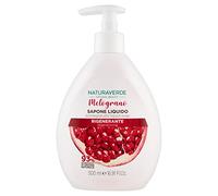 Naturaverde | Natural Beauty - Sapone Liquido Melograno, Sapone Mani Detergente e Rigenerante, Ingredienti di Origine Naturale, 500ml