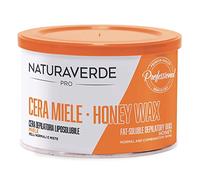 Naturaverde - Cera depilatoria liposolubile al miele per pelli normali e miste - 400 g