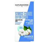 Naturaverde | PRO - Strisce Depilatorie Corpo in Cotone con Olio di Cotone, Tea Tree Oil, Zanthalene, Pelli Sensibili, Ceretta a Freddo, Depilazione a Freddo, 20 Pezzi e 4 Salviette Post Depilazione