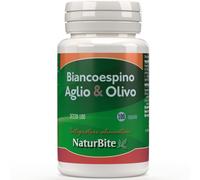 NaturBite Biancospino + aglio + oliva 500 mg 100 perle
